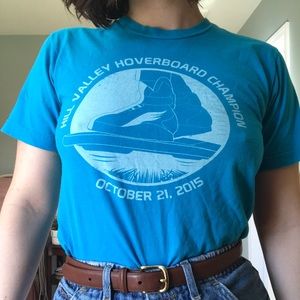 American apparel hoverboard graphic tee
